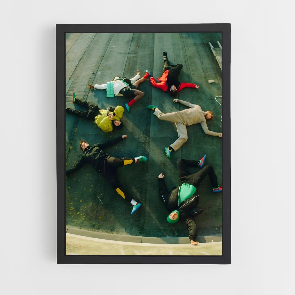 Poster Team Chill – affiche Parkour et freerun (vue 2)